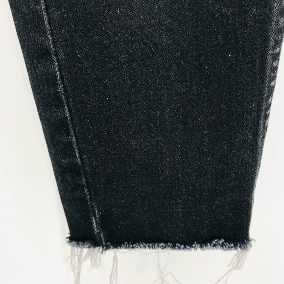 Amo Low Rise Skinny Jeans Black Size 24 - Picture 7 of 11